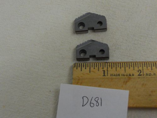 2 new 25 mm allied spade drill insert bits. 9600604-11 rev .0(h) amec {d681} for sale