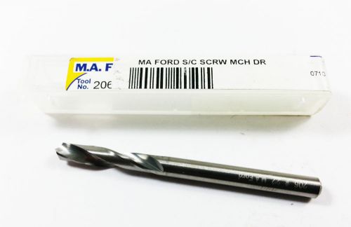 (Lot of 1) #22 MA Ford Solid Carbide 3xD Screw Machine Twist Drill (L291)