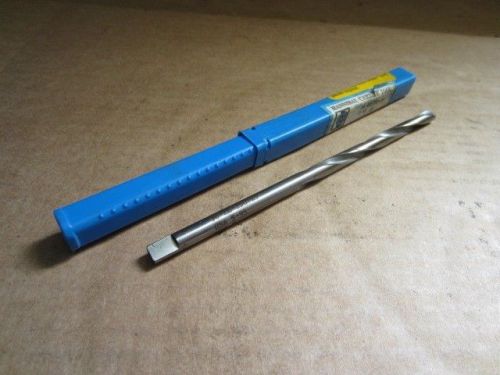 NOS Hannibal Tool Carbide Tipped Taper Length Drill Bit 1/4&#034; Straight Shank USA
