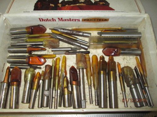 Machinist lathe mill lot of new unused mills drills end cutters etc for sale
