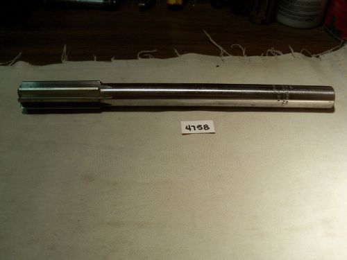 (#4758) used machinist .937 inch straight shank chucking reamer for sale