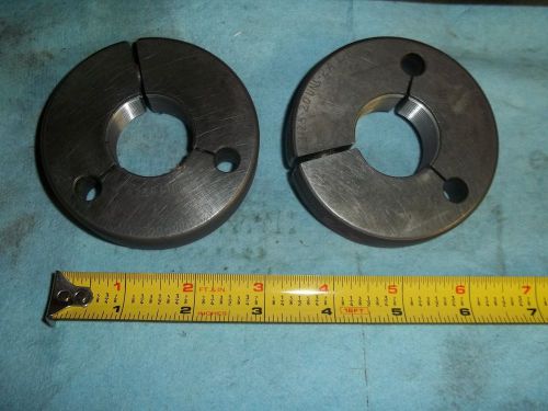 1 5/16 20 2A THREAD RING GAGES left hand GAUGES MACHINIST TOOLS 1.3125 LEFT HAND