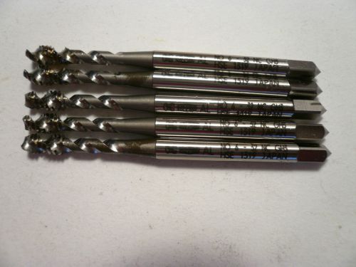 5 pcs osg hy-pro 6-32 gh3 2 spiral flute bottom taps new. for sale