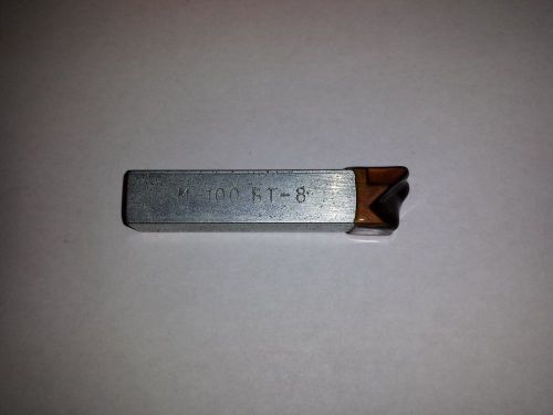 (8) MICRO 100 Brazed Carbide Tip Tool Bit GE45BT8 1/2&#034; x3/16&#034; x 2-1/2&#034;