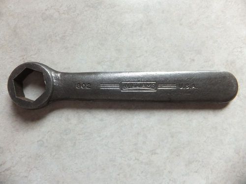 Williams 19/32&#034; Lathe Toolpost Box End Wrench, Number 802