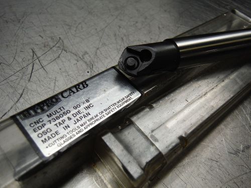 HYPRO CARB INDEXABLE CUTTER .625&#034; SHANK 8&#034; OAL 738050 9672 90 (LOC1138C) TS5