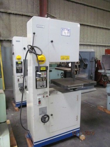 Acra  vertical (metal) band saw;  #kb-45;  18&#034;   (331) for sale