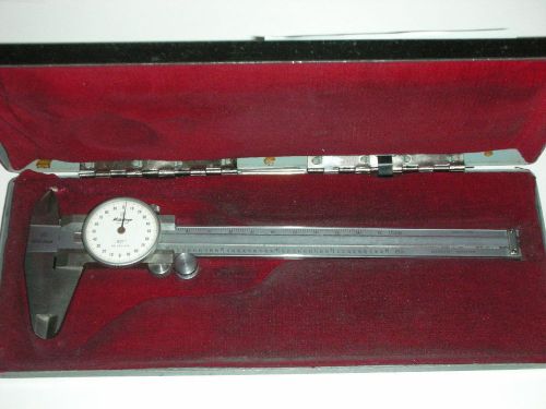 Mitutoyo 6&#034; Dial Calipers in box .200 Thousandths on Dial Model No. 505-626