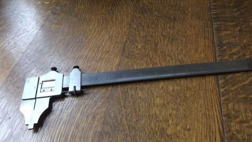 Vintage caliper, The Starrett  U.S.A NO. 122 inside, outside 1/1000 in 13 inches