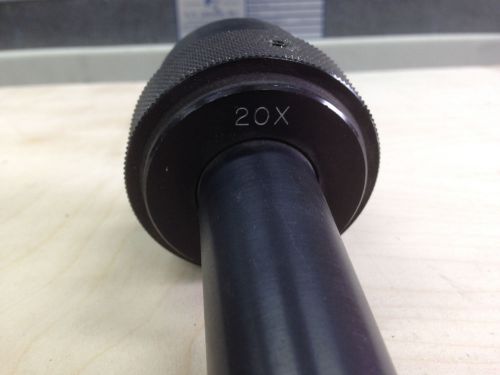 Ac-4246 j&amp;l 20 x magnification lens for a fc-14 optical comparator for sale