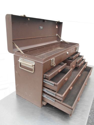 Kennedy No.526-8132  Metal Machinist Tool chest  Box 8 Draws