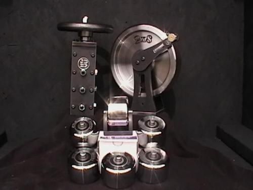 Hard 3x8 Upper &amp; Hardened 2x3 WIDETRACKS English wheel kits by HoosierProfiles