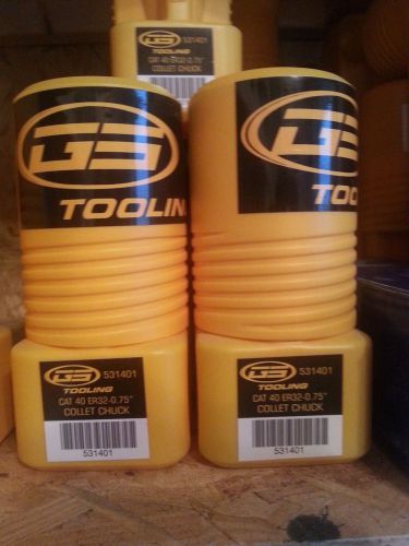 Cat 40 er32-0.75&#034; collet chuck by gs tooling for sale