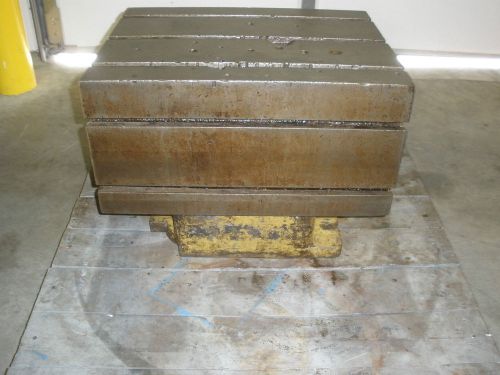 RADIAL DRILL BOX TABLE 18&#034; x 24&#034; x 18&#034;