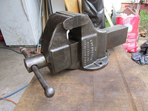Columbian 4 in vise, No. 504,fixed base, USA, good condition