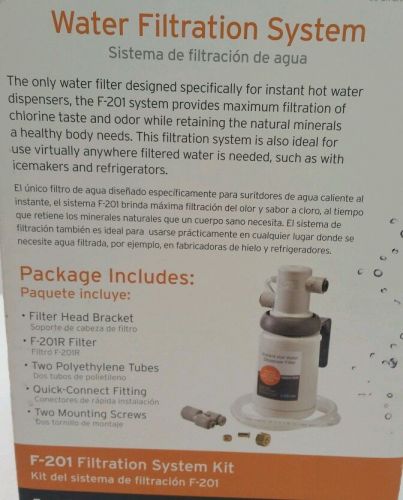 NEW INSINKERATOR INSTANT HOT WATER FILTRATION SYSTEM F-201