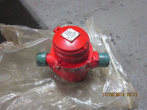 KENT   OIL GALLON COUNTER 3/4 IN FLOW METER-  USED