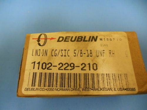 Deublin 1102-229-210 rotary union  nib fs for sale