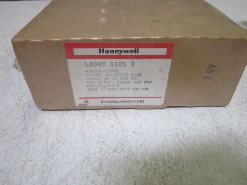 Lot of 2 honeywell l404c 1121 2 pressuretrol *new in a box* for sale