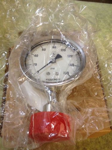 NEW - ASHCROFT SANITARY PRESSURE GAUGE 35-1036-SD-15L-160 3 1/2&#034; Stainless