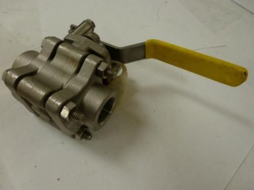 86109 old-stock, apollo 86a-104-01 ball valve, 3/4&#034; npt, ss for sale