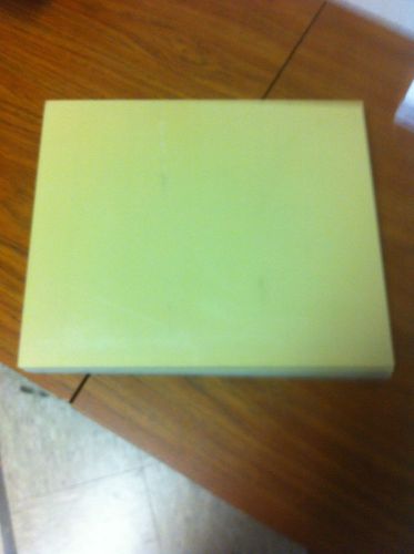 Fiberglass - g10 plate size 14&#034; x 11.7/8&#034; x 1/2&#034; thick with sharp corners new for sale