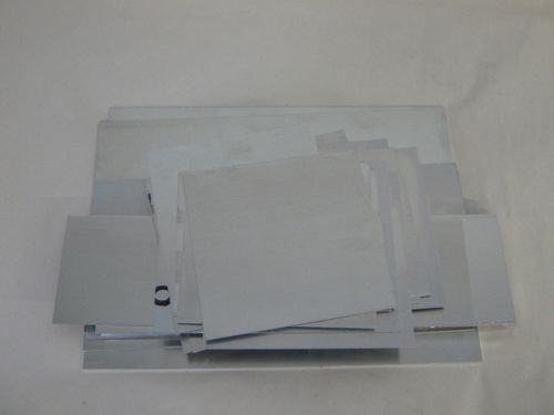 1 lot - 1/16&#034; (.062) Aluminum Sheet 5052-H32 23pcs. Various sizes
