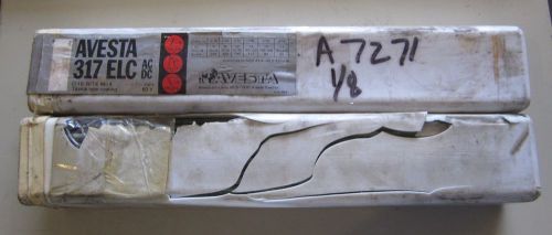 Avesta 317 elc 1/8&#034; x 14&#034; welding rods for sale