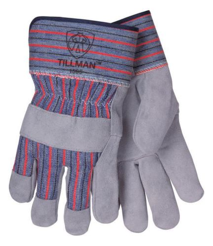 Tillman 1505B Shoulder Split Cowhide/Canvas Multi-Purpose Gloves, Large|Pkg.12
