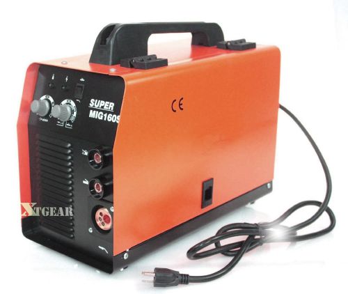 Mig 160a wire feed &amp; mma arc welder dual no/ gas mma flux  welding machine 220v for sale