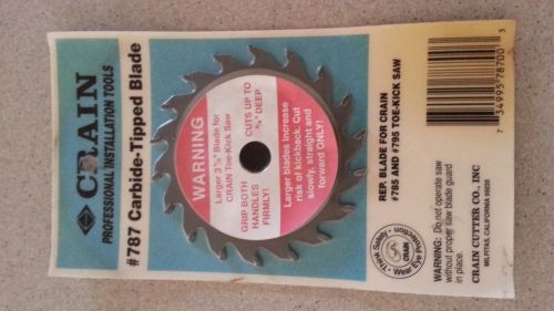 Crain Cutter 787 3-3/8-Inch 24 Tooth Wood Saw Blade for 795 Toe Kick Saw