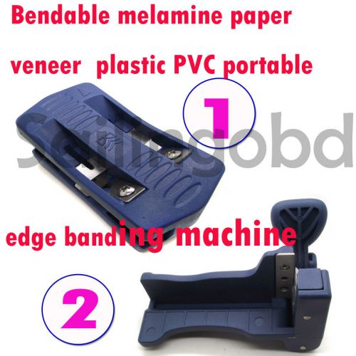 Woodwork hand end trimmer paper plastic veneer pvc portable edge banding machine for sale