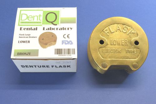 Dental Laboratory Bronze Denture Lower Flask 045-2-L DentQ