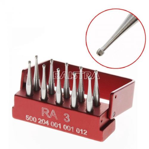 Med dental lab clinic low speed right angle tungsten steel sbt burs ra-3 for sale
