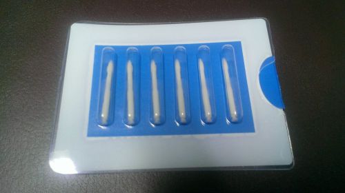 &#034;stainbuster&#034; zircon-rich fiberglass dental polishers, shape no.2506 - 6-pack! for sale