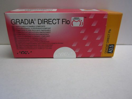 Gradia Direct Flow Pkg. of 2 (1.5gm) Syringes + 4 tips A3.5