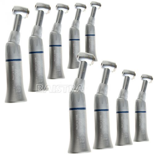9 Pcs Dental NSK Style Slow Low Speed  Push Button Contra Angle Handpiece