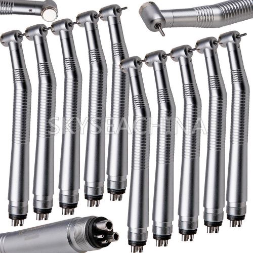 8X Dental High Speed Handpieces NSK Style Head 4 Holes Push Button YB4-NK