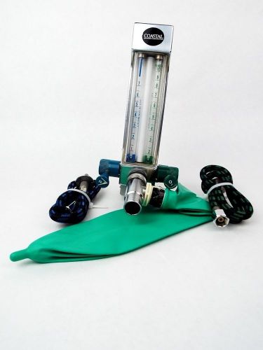 Porter coastal nitrous oxide n2o conscious sedation dental flowmeter w/ hoses for sale