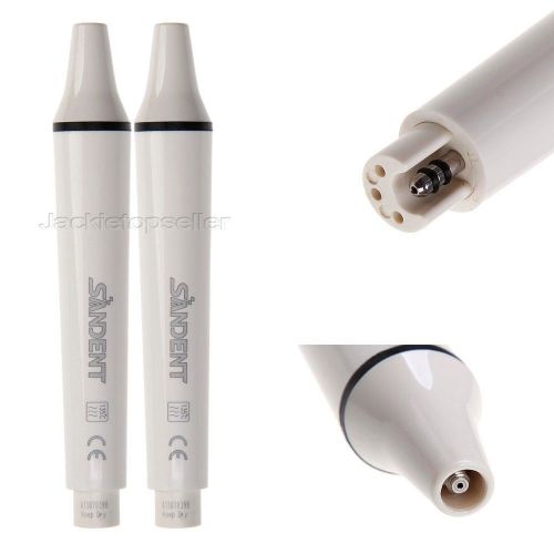2 dental scaler handpiece kits ems/woodpecker ultrasonic scaler and tips for sale
