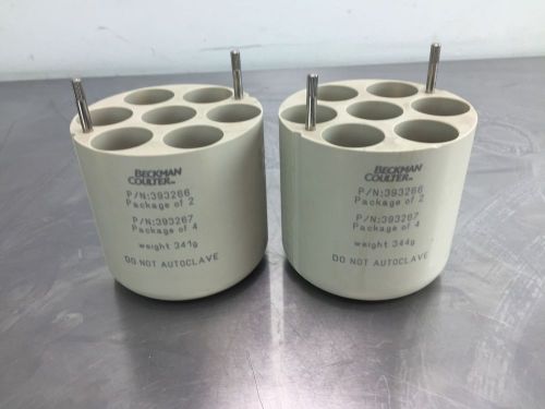 Beckman Coulter 50 ml tube inserts PN 393266 Centrifuge Inserts