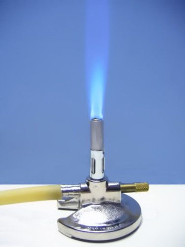 Micro-bunsen burner w adjust valve / natural / humboldt for sale