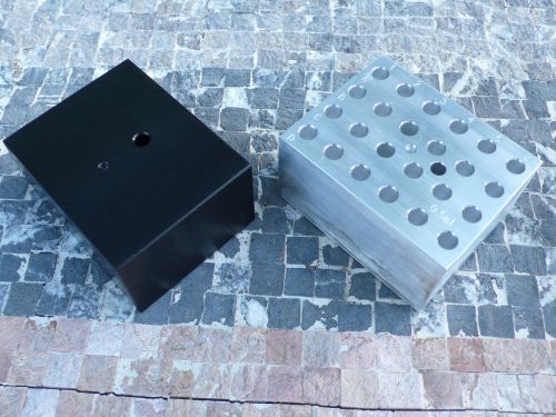 Aluminum blocks for dry bath incubators: solid block or block for 0.5 ml tubes for sale