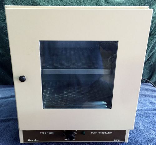 Barnstead/thermolyne basic incubator/oven model # 19200 for sale