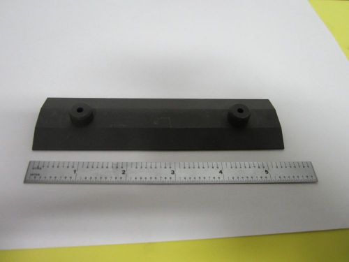 GRAPHITE PLATE FROM ION IMPLANTER VERY NICE LASER OPTICS AS IS BIN#54-02