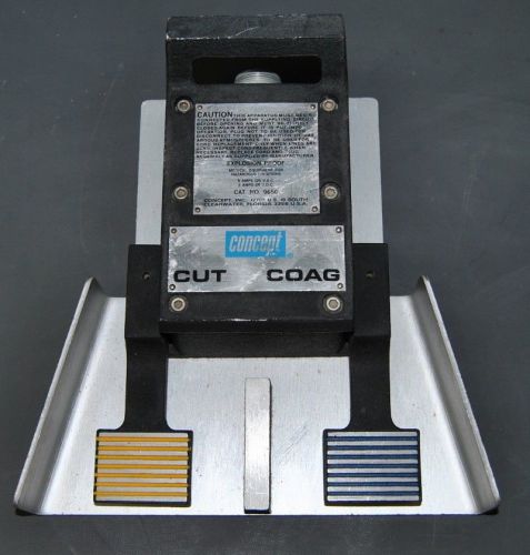 CONCEPT CUT/COAG FOOT PEDAL 9650 FOR ELEXTROSURGICAL UNITS  (S10-1-108J)