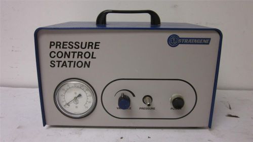 Stratagene 400173 pressure control station 0-200 mm hg pump pres cont stat for sale