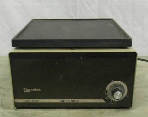 Thermolyne sybron rotomix type 51300 m51335 benchtop lab shaker mixer for sale