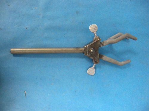Vintage Fisher castaloy Lab Stand 3 Prong clamp
