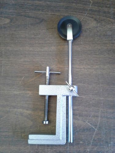 Pulley on Rod with Table Clamp